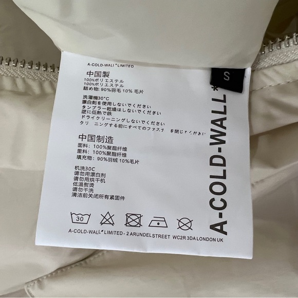 A-COLD-WALL* Cyclone Tactical Jacket - Picture 9 of 9